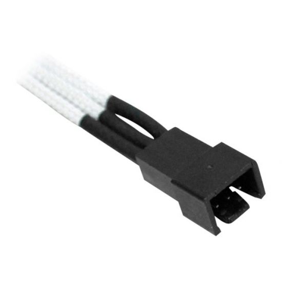 NZXT Premium CB 3F - 30cm 3 pin Molex Han Hun Hvid