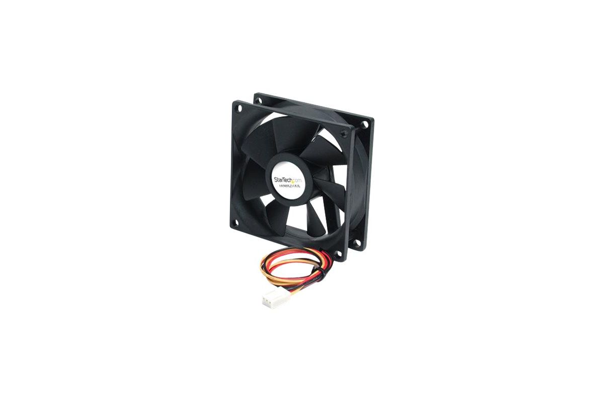 StarTech.com 80x25mm Ball Bearing Quiet Computer Case Fan w/ TX3 Connector