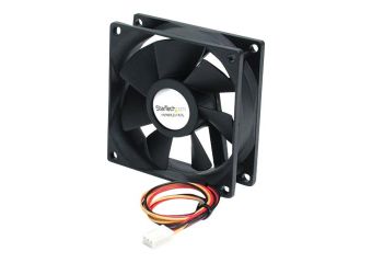 StarTech.com 80x25mm Ball Bearing Quiet Computer Case Fan w/ TX3 Connector