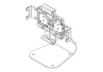 Peerless Universal Tablet Cradle PTM400S-W