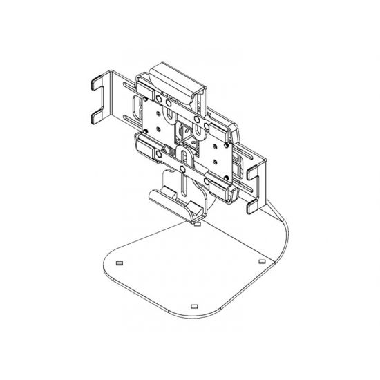 Peerless Universal Tablet Cradle PTM400S-W
