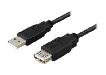 Deltaco USB forlængerkabel