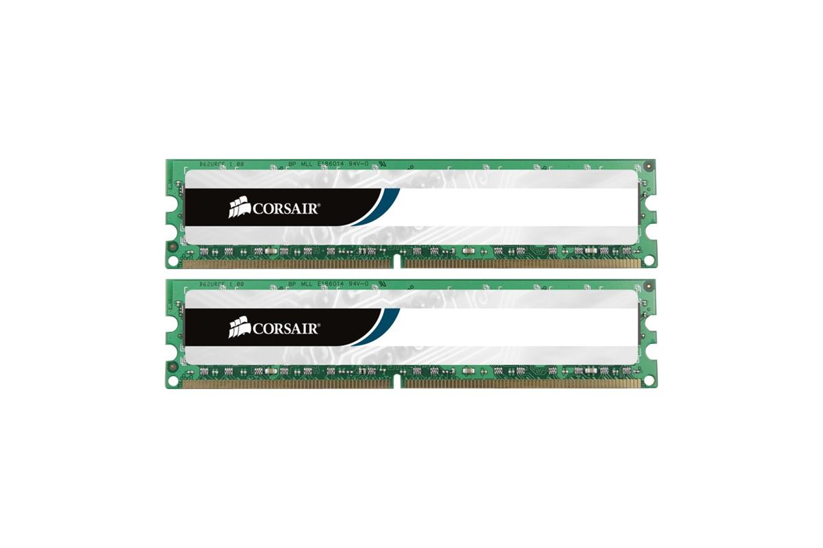 CORSAIR Value Select - 8GB: 2x4GB - DDR3 - 1600MHz - DIMM 240-pin