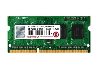Transcend - 2GB - DDR3L - 1333MHz - SO DIMM 204-PIN