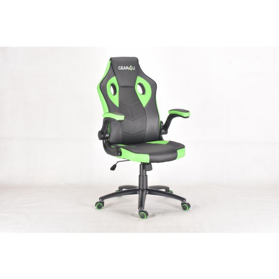 Gear4U Gambit Pro Gamer stol Sort/Grøn