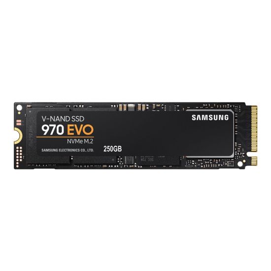 Samsung 970 EVO MZ-V7E250BW - 250GB - PCI Express 3.0 x4 (NVMe) - M.2 Card