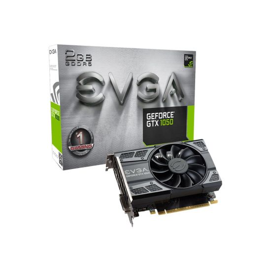 EVGA GeForce GTX 1050 Gaming - NVIDIA GTX1050 - 2GB GDDR5 - PCI Express 3.0 x16