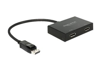 DeLock Displayport 1.2 Splitter 1 x Displayport in > 2 x Displayport out 4K