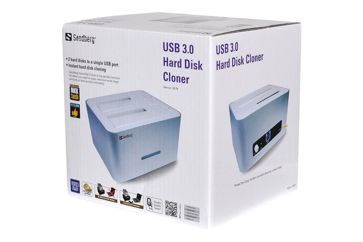 Sandberg USB 3.0 Hard Disk Cloner