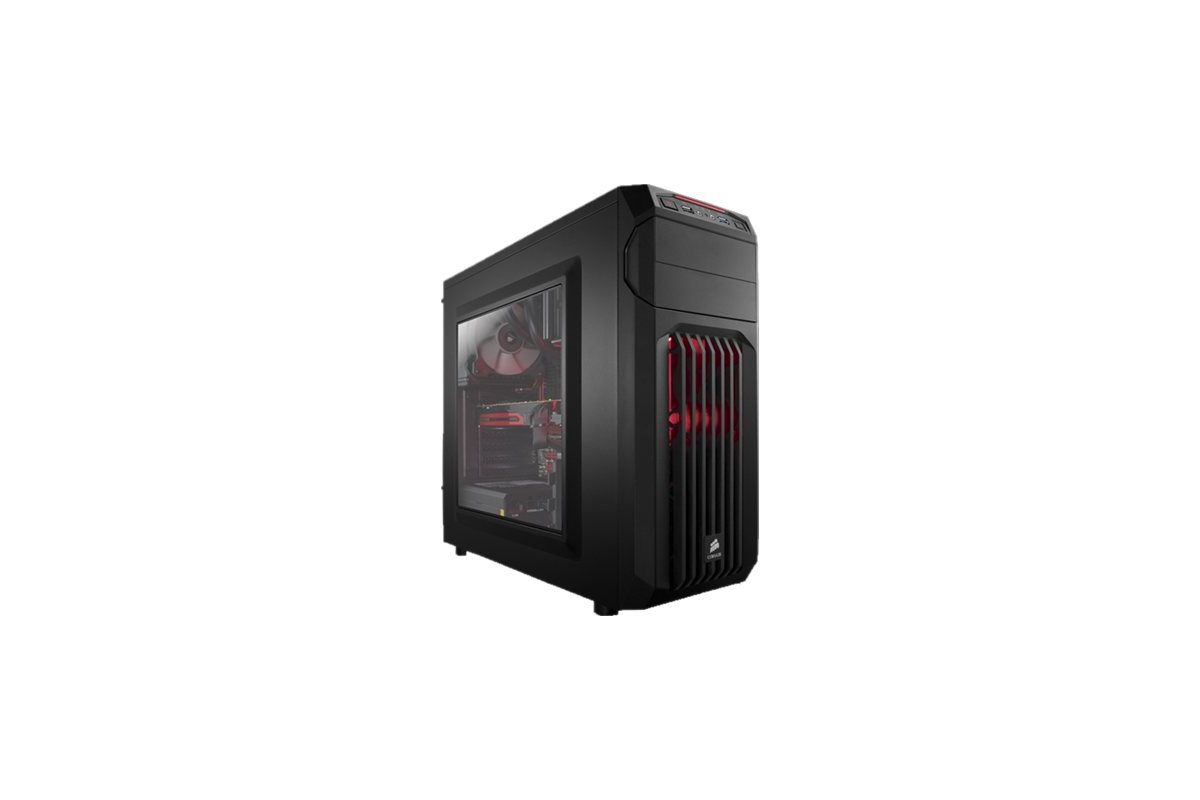 Corsair Carbide Series SPEC-01 Window Rød LED