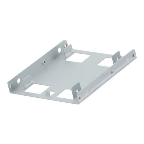 DELTACO 2,5" til 3,5" monterings ramme til Harddisk Sølv