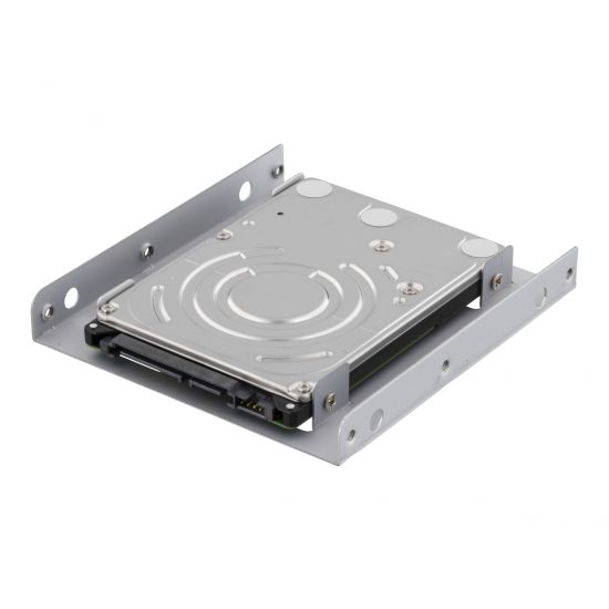 DELTACO 2,5" til 3,5" monterings ramme til Harddisk Sølv