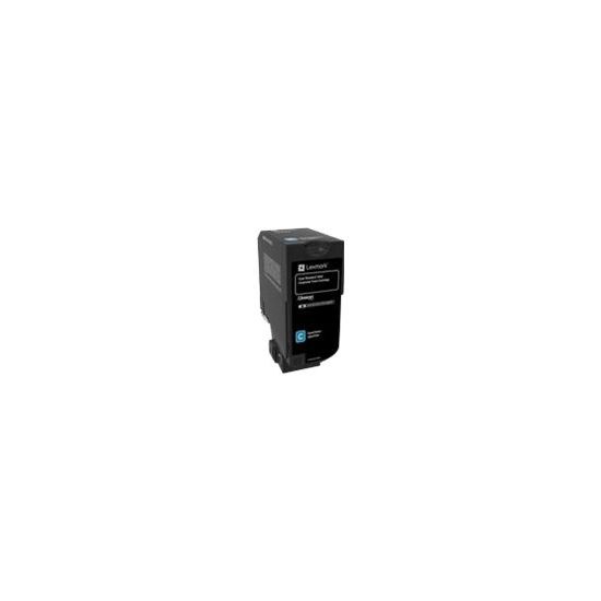 Lexmark - cyan - original - tonerpatron - LCCP, LRP, Lexmark Corporate