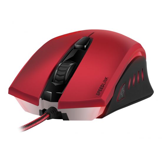 SPEEDLINK SL-6393-RD LEDOS - mus - USB - rød