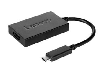 Lenovo USB C to HDMI Plus Power Adapter ekstern videoadapter