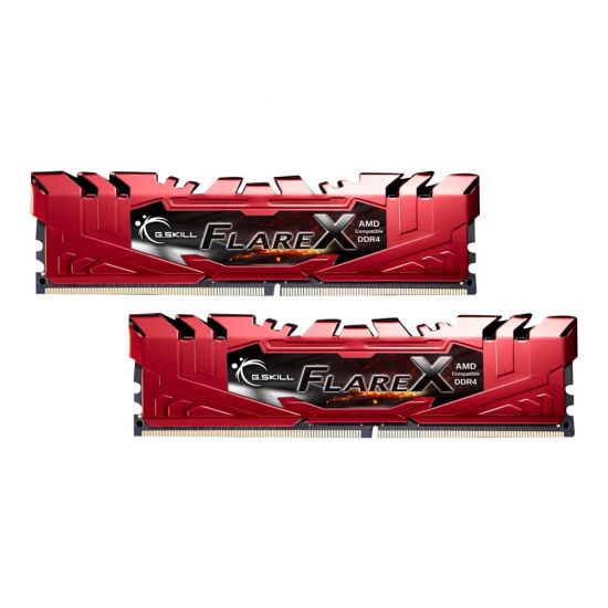 G.Skill Flare X series - 16GB: 2x8GB - DDR4 - 2400MHz - DIMM 288-PIN - CL15