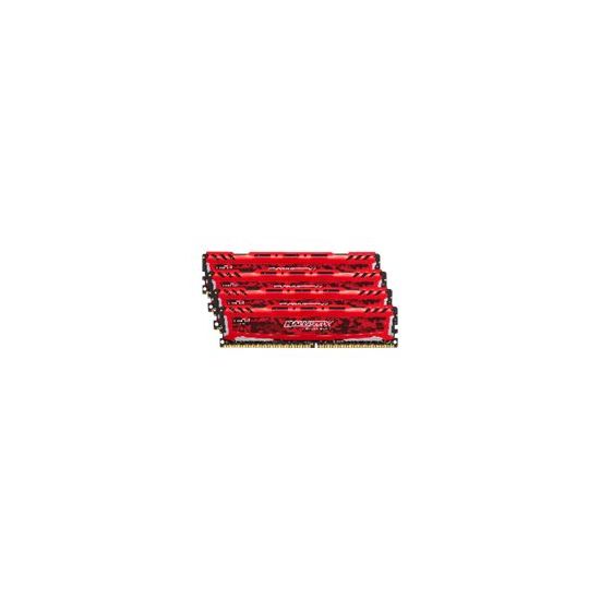 Ballistix Sport LT - 32GB: 4x8GB - DDR4 - 2400MHz - DIMM 288-PIN