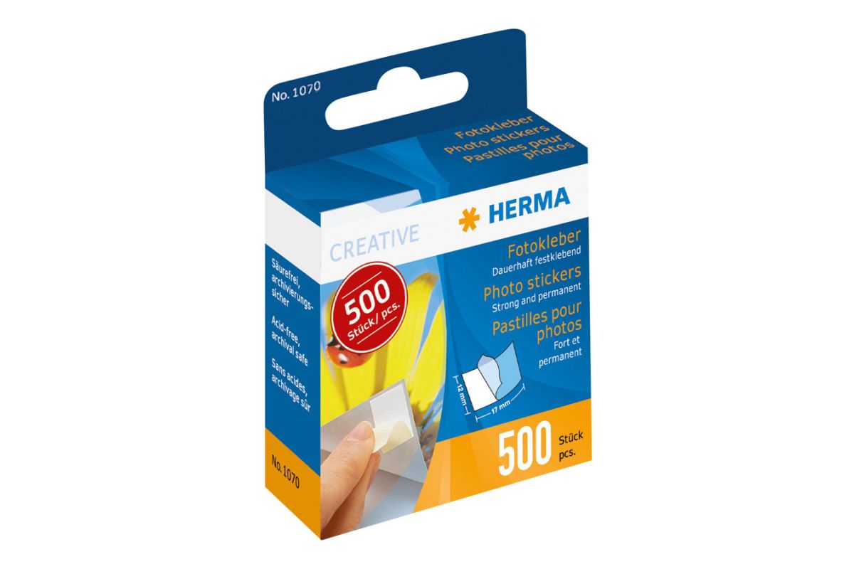 HERMA postkort klistermærker