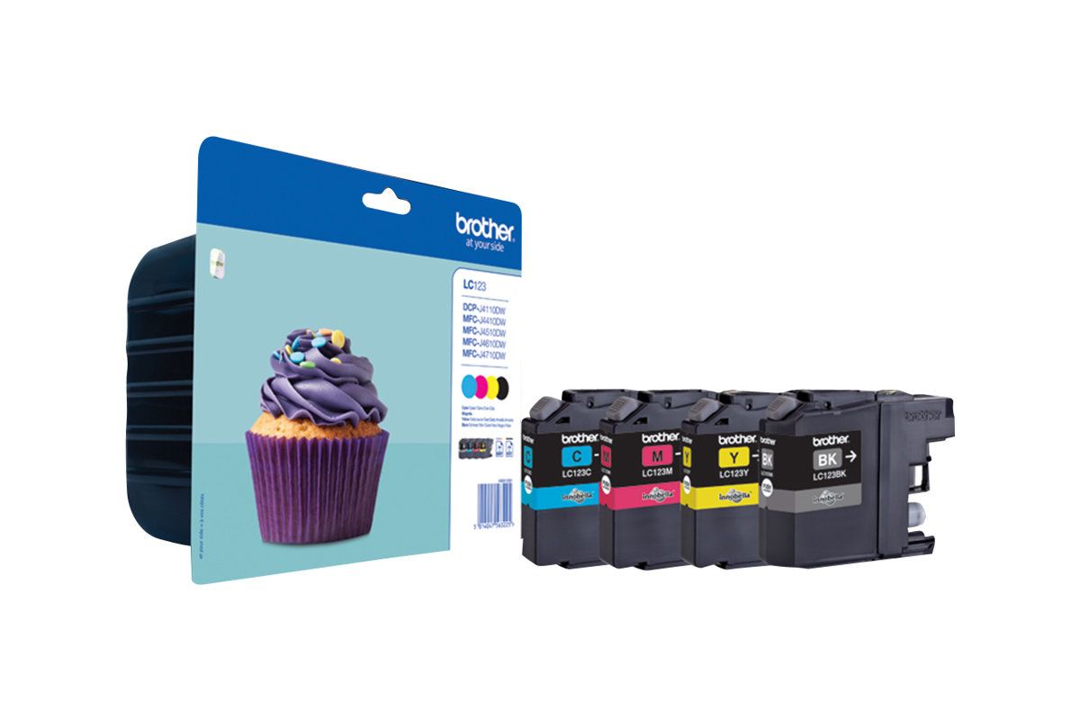 Brother LC123 Value Pack