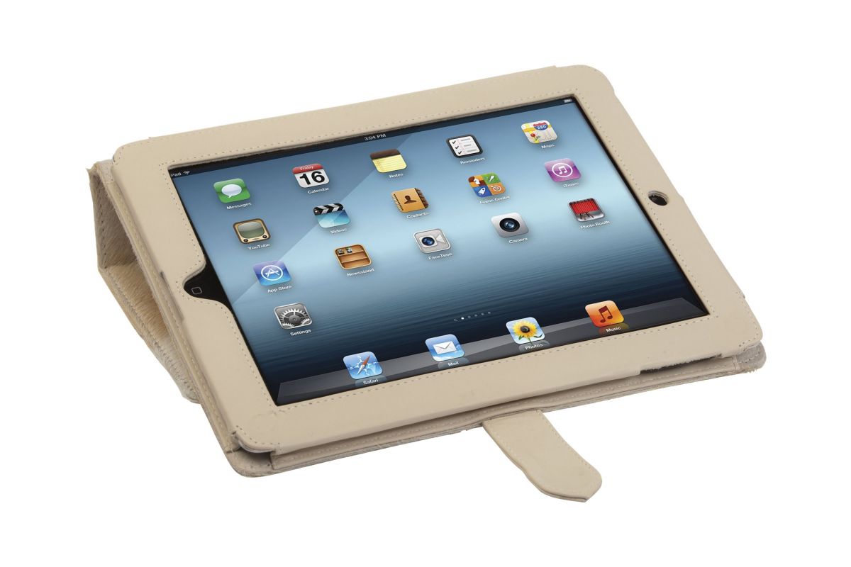 D. Bramante 9.7´´ Folio til iPad 2, 3 og 4 i Lys Læder