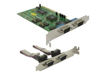 DeLock PCI Card 4x Serial