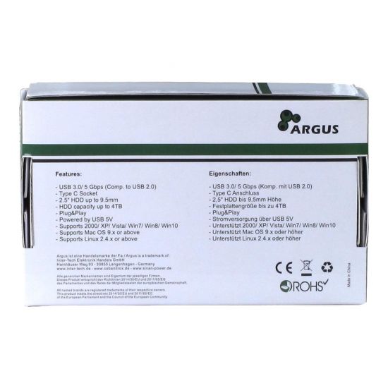 Inter-Tech Argus GD-25609