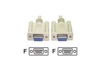Deltaco nulmodem-kabel