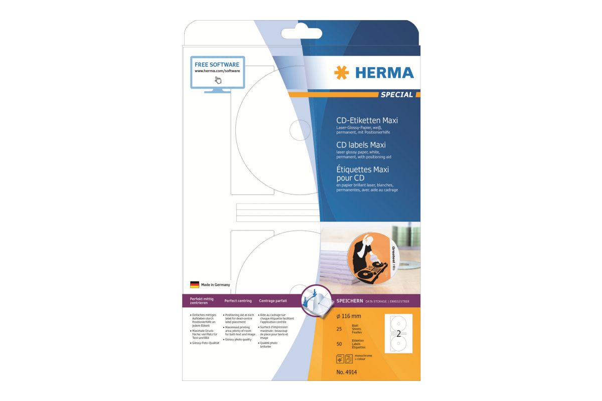 HERMA Special Maxi