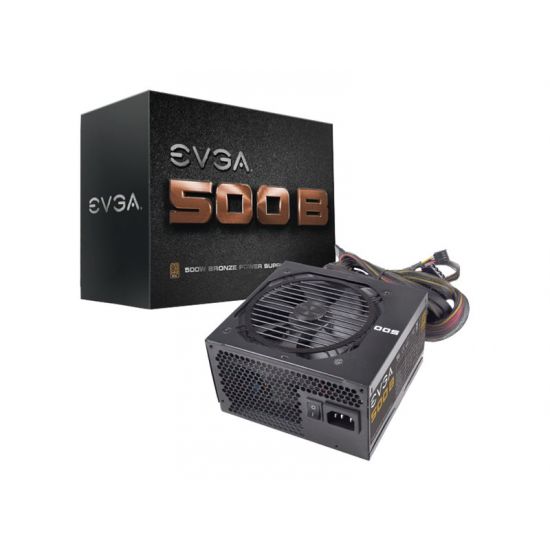 EVGA 500B Bronze - strømforsyning - 500W