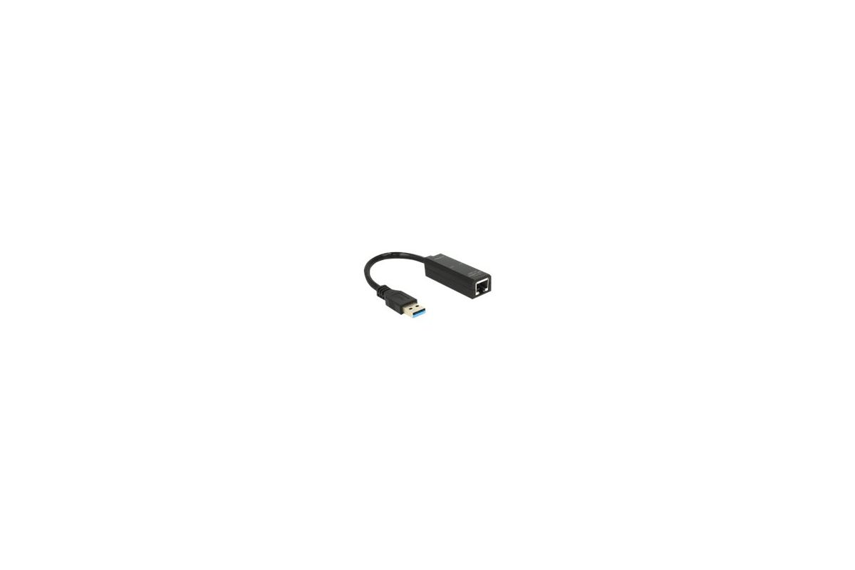 DeLock Adapter USB 3.0 > Gigabit LAN 10/100/1000 Mb/s