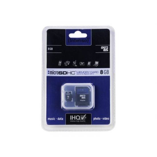 Intenso - flashhukommelseskort - 8 GB - SDHC