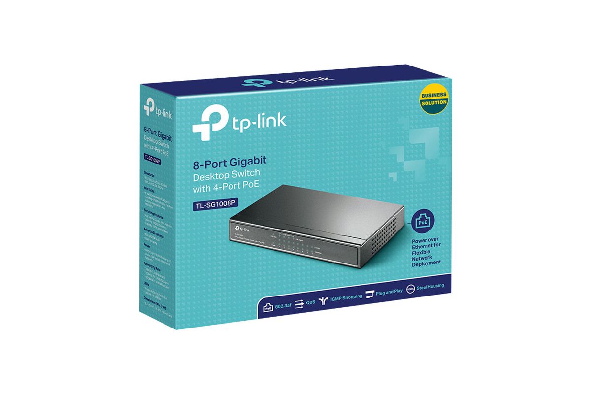 TP-LINK TL-SG1008P PoE