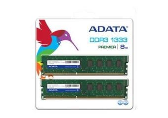 ADATA Premier Series - 4GB: 2x2GB - DDR3 - 1333MHz - DIMM 240-pin