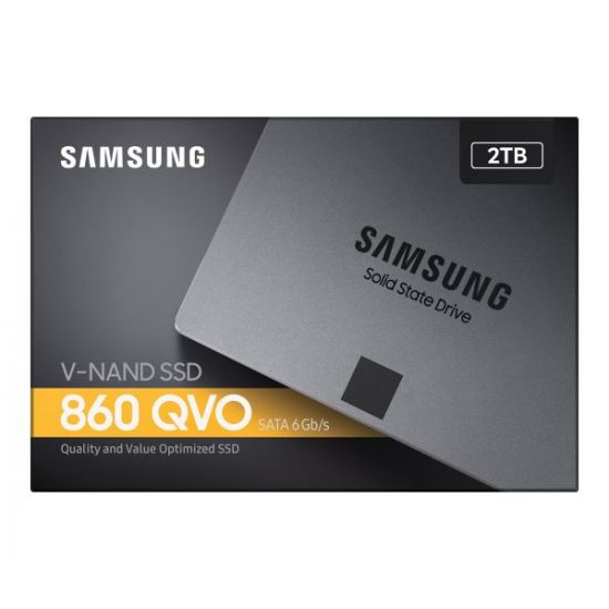 Samsung 860 QVO MZ-76Q2T0BW - 2TB - SATA 6 Gb/s