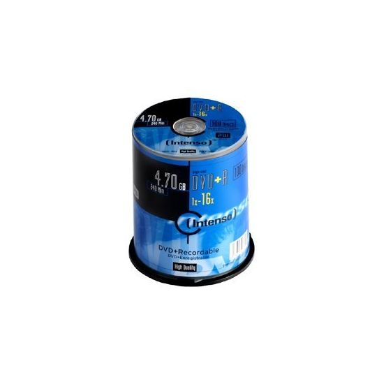 Intenso - DVD+R x 100 - 4.7 GB - lagringsmedie