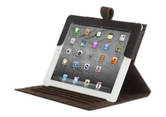 D. Bramante 9.7´´ Folio til iPad 2, 3 og 4 i Jægerbrun læder