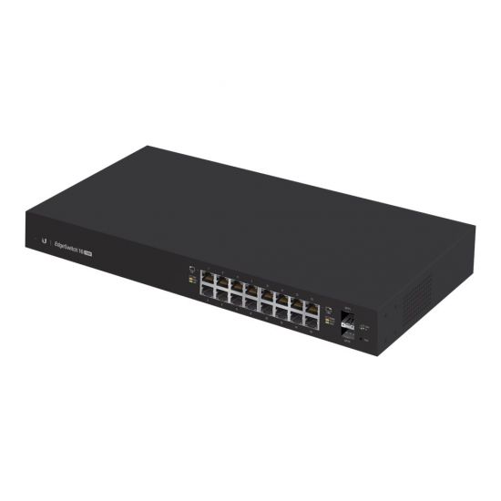 Ubiquiti EdgeSwitch 16 - switch - 16 porte - Administreret - monterbar på stativ