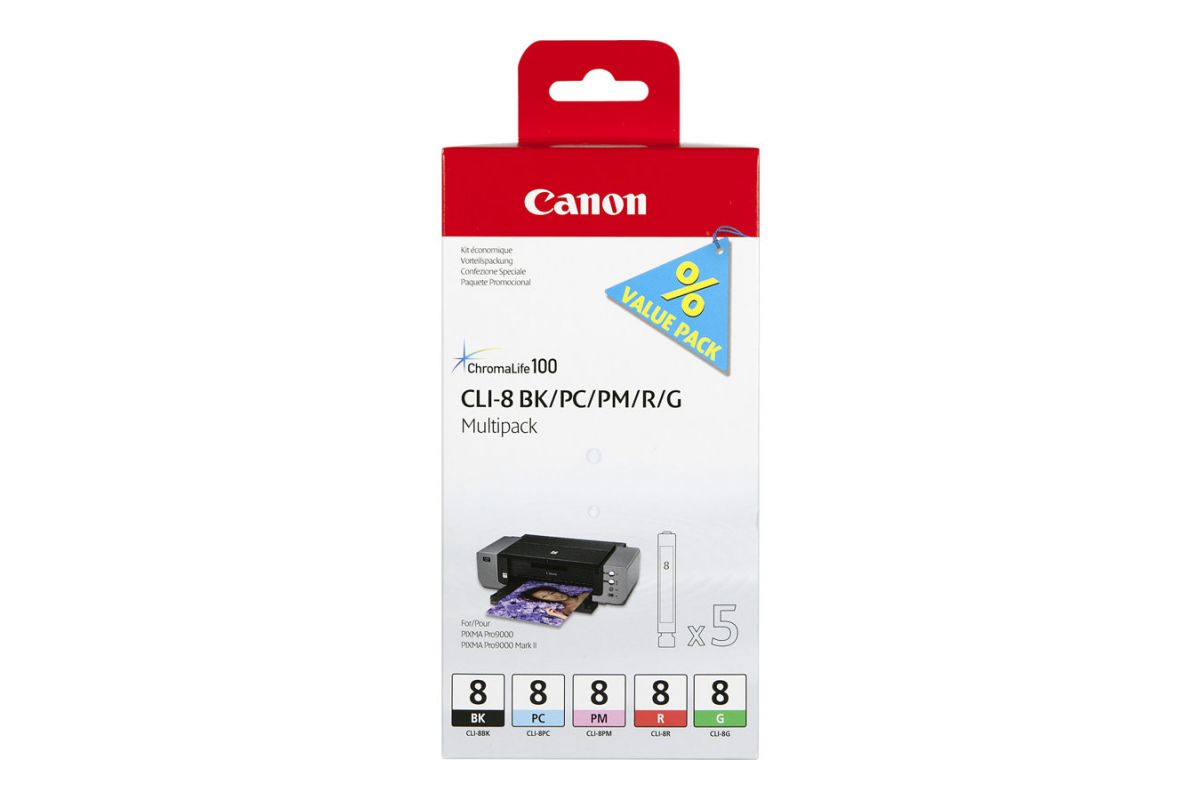 Canon CLI Value Pack 8 Multipack