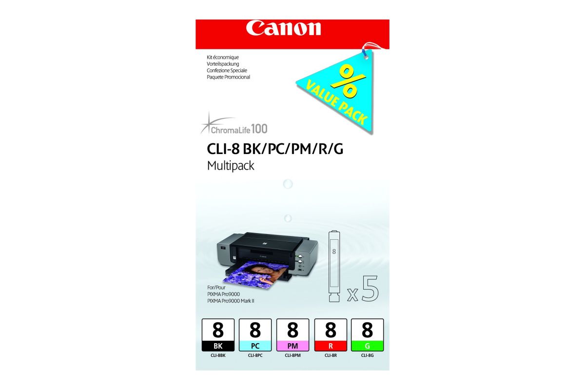 Canon CLI Value Pack 8 Multipack