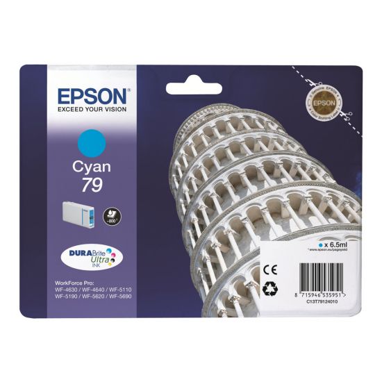 Epson 79 - cyan - original - blækpatron