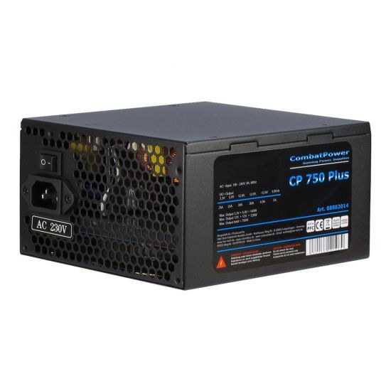 Inter-Tech Combat Power CP 750W Plus - strømforsyning - 750W