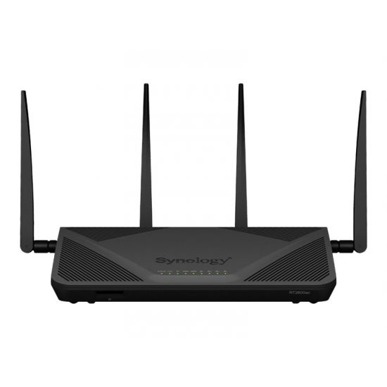 Synology RT2600ac - trådløs router - 802.11a/b/g/n/ac - desktop