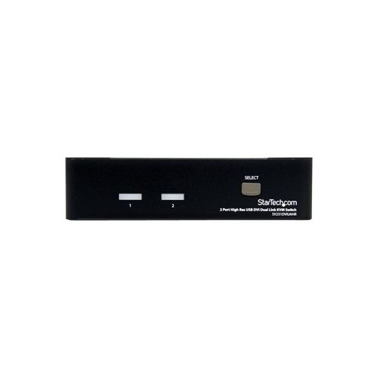 StarTech.com 2 Port High Resolution USB DVI Dual Link KVM Switch with Audio