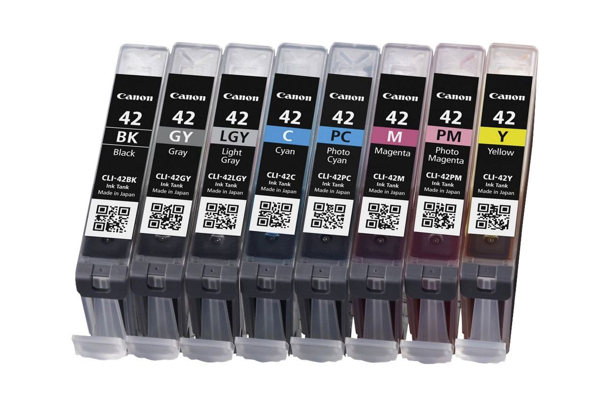 Canon CLI-42 BK/GY/LG/C/M/Y/PC/PM Multipack