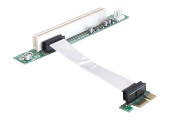 DeLOCK Riser card PCI Express x1 > PCI 32Bit 5 V with flexible cable