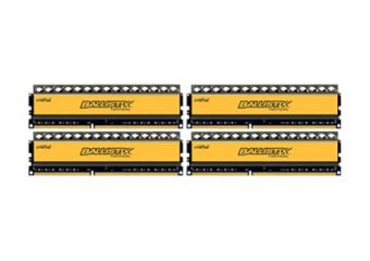 Ballistix Tactical - 16GB: 4x4GB - DDR3 - 1600MHz - DIMM 240-pin