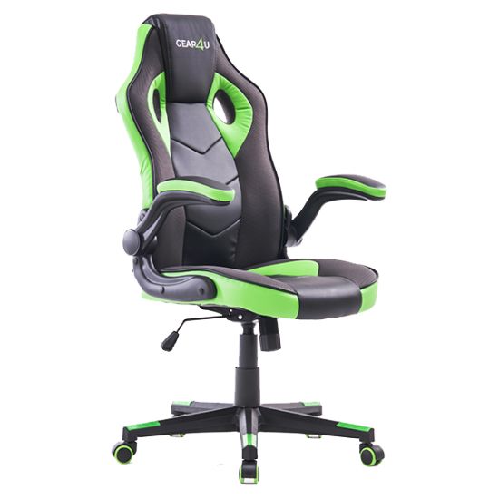 Gear4U Gambit Gamer stol Sort/Grøn