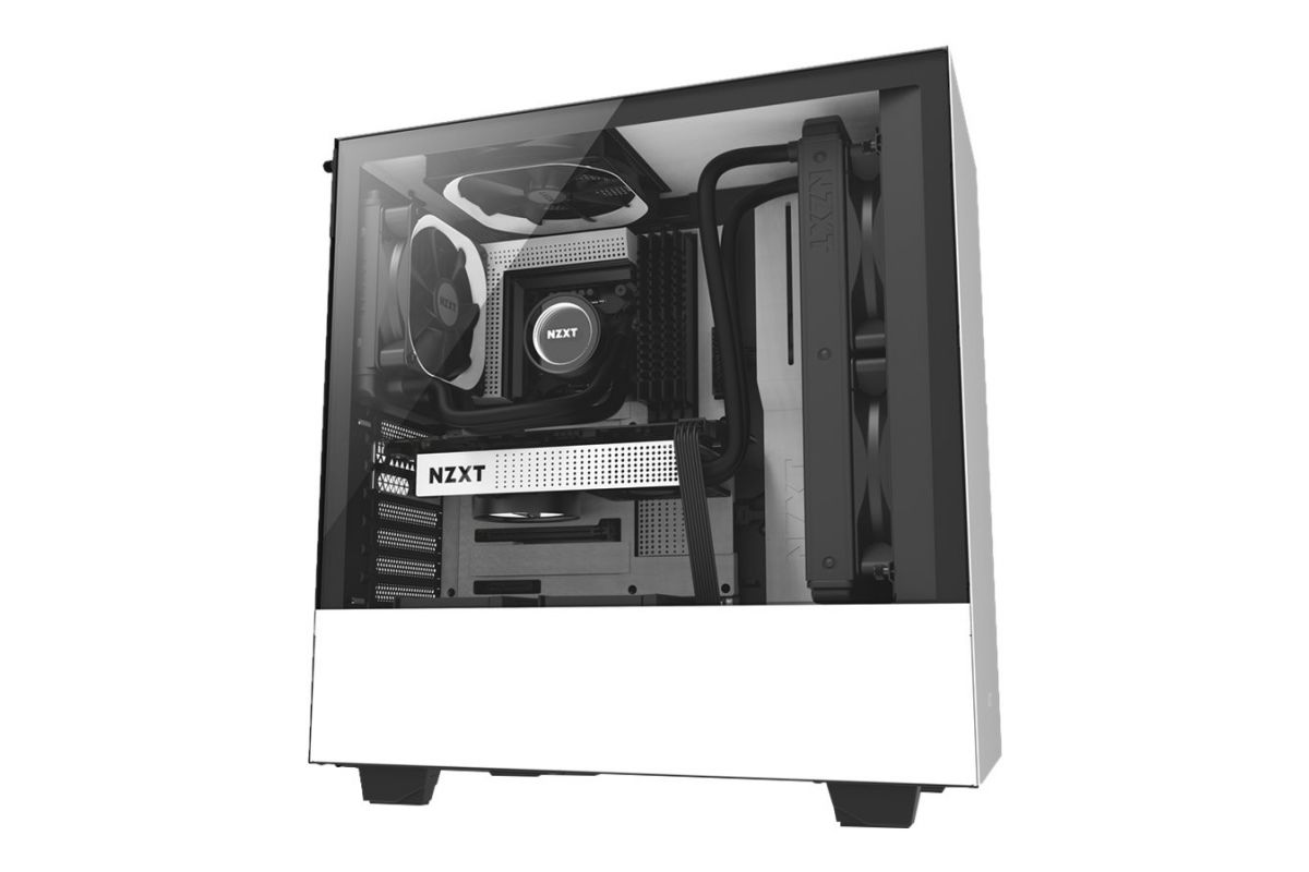 NZXT H series H500 White