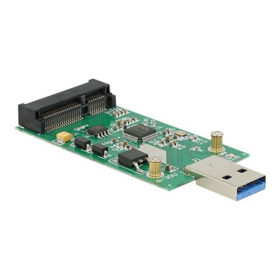 DeLOCK - lagringskontrol - mSATA - USB 3.0