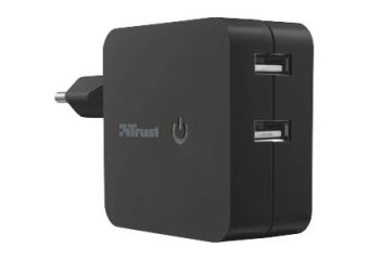 Trust Wall Charger with 2 USB Ports